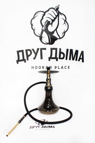 Кальян Alpha Hookah Beat Set Vandal Box Тонированная Колба