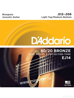 D`Addario EJ14 Bronze 80/20 (12-56)