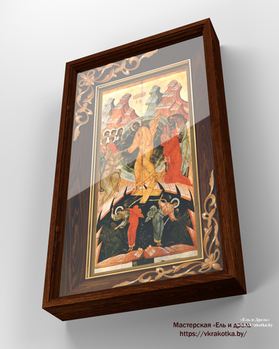 Киот для иконы, 3d модель, Sketchup