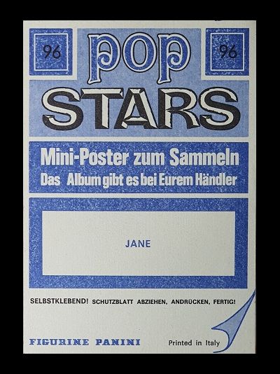 Jane Original Music Card Archive