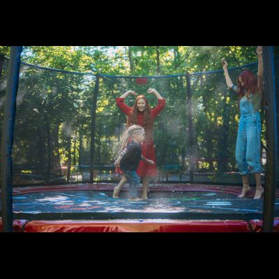 Батут BERG Elite Red 330 + сетка Deluxe