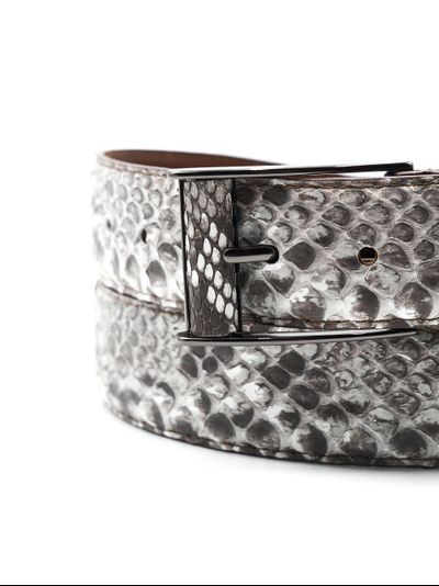 Ремень мужской 38 мм PY-b-0005 из змеиной кожи