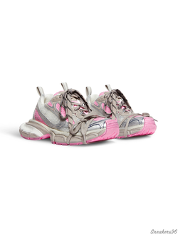 BALENCIAGA 3-XL WHITE/GREY/PINK Женские  (36-40)