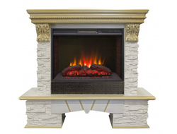 Rockland LUX 25 WT с электроочагом Sparta 25.5 LED