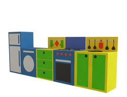 Детский мягкий игровой комплекс ROMANA «Поварёнок» ДМФ-МК-08.96.01