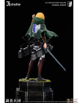 Фигурка статуя 1/4 Армин Арлерт (Armin Arlert GK Statue jr studio)