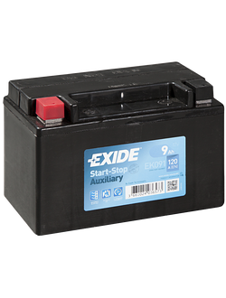АККУМУЛЯТОР вспомогательный EXIDE Start-Stop Auxiliary EK091 L+ 9Ah 120А (En)