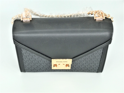 Сумка Майкл корс сесе с лого черная