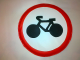 Мягкий модуль Дорожный знак запрет движения на велосипеде DNN