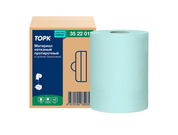 352201 Tork Tellus Комфорт материал нетканый протирочный в рулонах 1 слой 100м бирюзовый