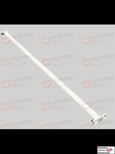 W-3842C Стяжка центральная овальная для системы базис (Basis) L=1200мм с белым покрытием