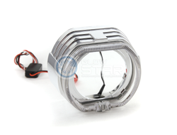 Бленда (маска) для линз 3.0 дюйма, F-Style с кольцом CREE (белый) 2 режима, 1шт