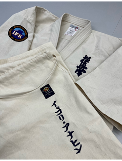 Детские доги (кимоно) суровые киокушинкай