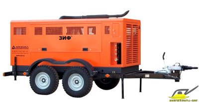Станция компрессорная передвижная дизельная ЗИФ-ПВ-24/1,6 на раме
