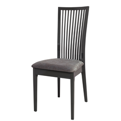 Стул "Комильфо" ЛЮКС графит глянец