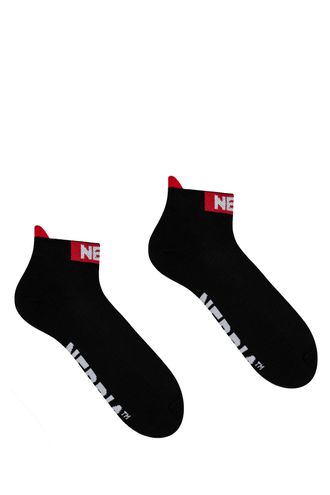 Носки NEBBIA “SMASH IT” ankle length socks 102 Черные