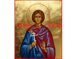 Феликс Римлянин, святой мученик. Рукописная православная икона.