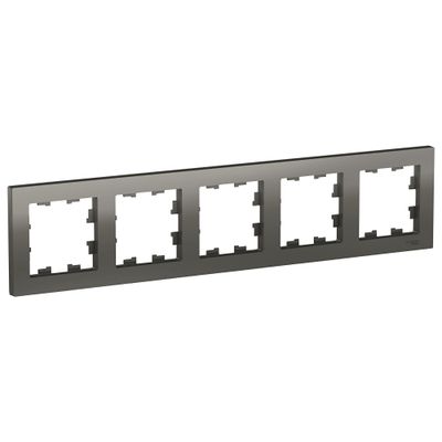 Рамка 5-постов, сталь, серия Atlas Design