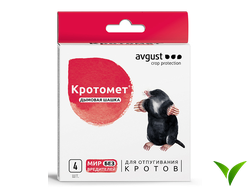 Кротомет® дымовая шашка 4 шт по 30 г
