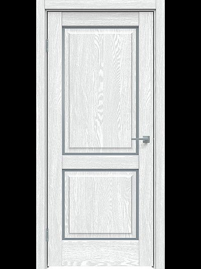 Дверь межкомнатная ПО 652 Дуб патина серая