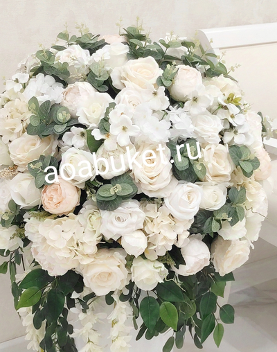 Цветочная композиция из искусственных цветов большая на сцену - Дольче вита № НП020к - в Москве