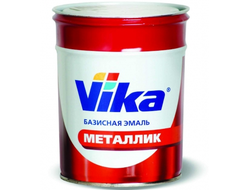 Эмаль VIKA- металлик БАЗОВАЯ Красно-коричневая 8011 (0,9)