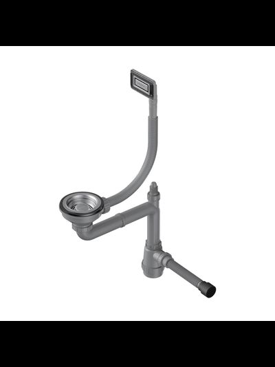 Арматура для одночашевых моек с универсальным прямоугольным переливом WK-1-UN