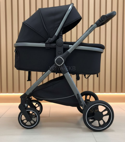 Детская коляска 3 в 1 Luxmom 560 Черный