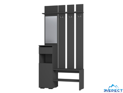 ПРИХОЖАЯ МИЯ ПР-03 ГРАФИТ 1000*2000*376