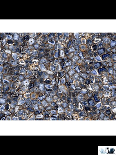 Керамогранит Staro Palacio Rock Azul 60х120 см глянцевый high gloss