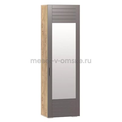 ЗС045 Шкаф для одежды Livorno (Ливорно) - 013.16 с зеркалом. Размер: 602х1980х380