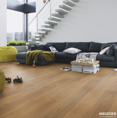 Паркетная доска Meister Дуб гармония Стаффельм 8831