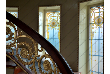 Витражная пленка на окна в доме - Альтернатива шторам фото-2