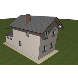 Двухэтажный дом с двумя спальнями 132м² (S31)