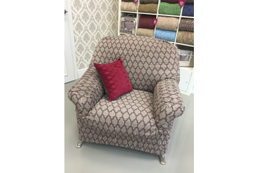 ЧЕХОЛ НА КРЕСЛО СИЕНА ЛАСТРА ШОКОЛАДНЫЙ