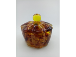 Шкатулка цветок (срез)