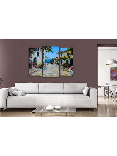 Модульная картина "Вид на море"