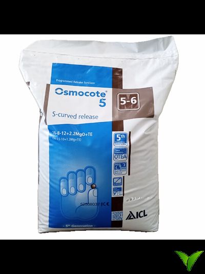 Осмокот 5 S-Curved release 5-6М 16-8-12 +2.2MgO+микро 25кг