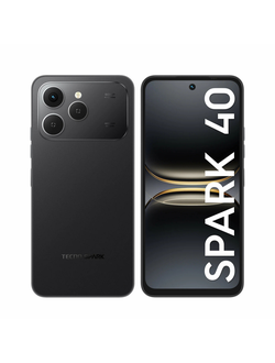 Смартфон Tecno Spark 40C 8/256 NFC Ink Black