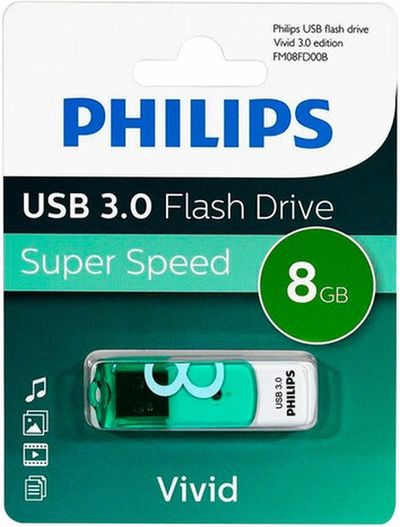 120021 Память Flash Philips 8Gb