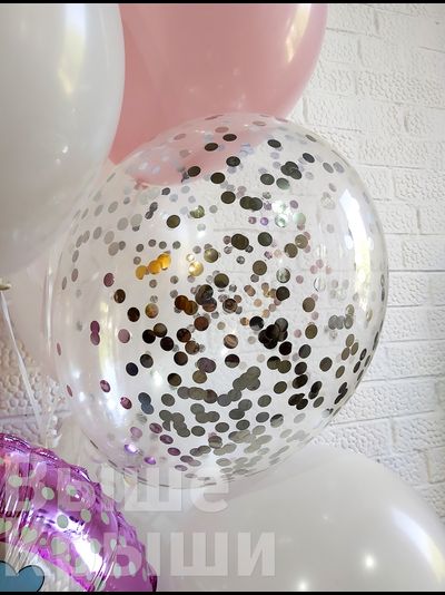 Сет "Ура, девочка!" (24 шарика)