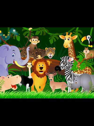 Купить греющую картину с фото Джунгли