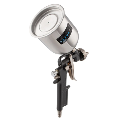 Краскораспылитель пневматический Matrix с верхним бачком V= 0,6 л, сопла диаметром 1.2, 1.5 и 1.8 мм