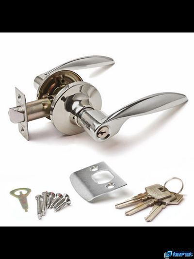 Ручка-защёлка дверная 8020-01-cr хром купить в Челябинске | КВИРТЕК