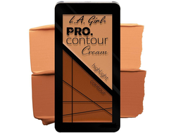 Палетка для контурирования LA Girl PRO Contour Cream 636 Medium
