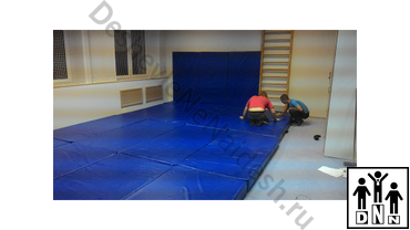 Мягкая защита (маты протекторы) на стены, пол