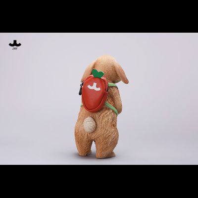 Зайчик с рюкзаком - Коллекционная фигурка 1/4 American Lop Rabbit Figurine (X42402A) - JXK