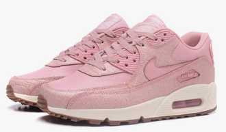 Nike air max velvet pink sale