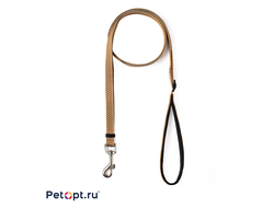 Поводок для собак " PetOpt " М 20 мм,  120-200 cм (светоотражающий, нейлоновый)