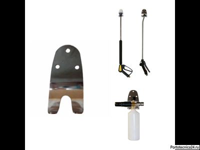 Держатель для инжектора, пенной насадки ( вилка) нерж.